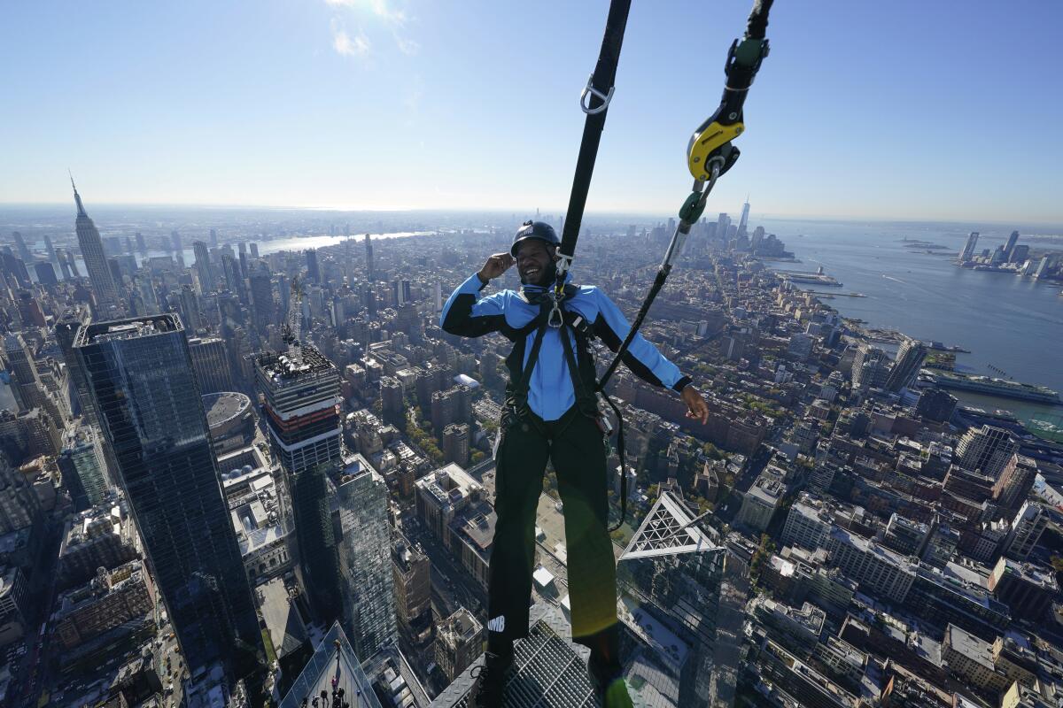 Do look down: Scaling one of NYC's tallest skyscrapers - The San